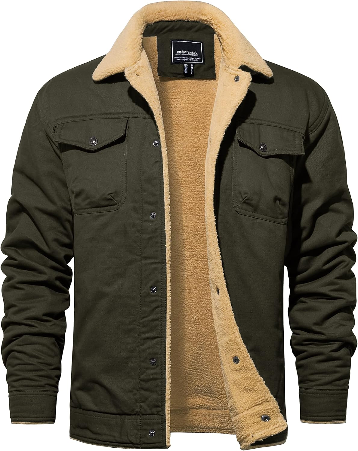 brown jacket